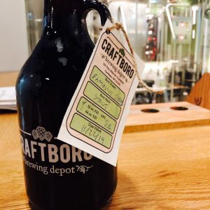 Craftboro Brewing Depot Growler