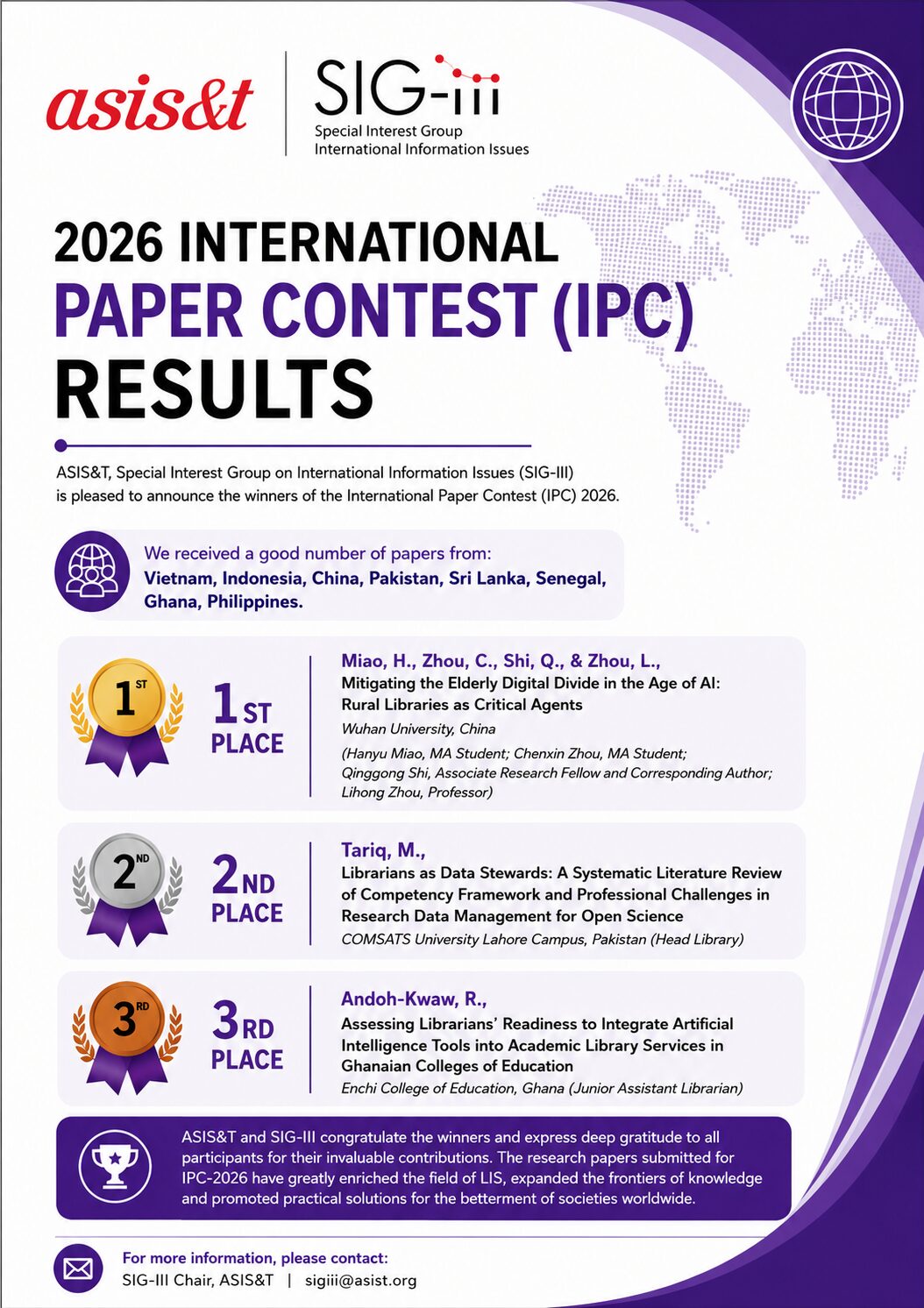 IPC winners