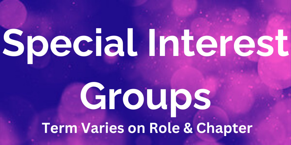 Special Interest Groups