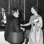  Pauline Atherton, with Senator Hubert Humphrey