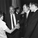 Phyllis Baxendale, Douglas Engelbart, Sen. Hubert H. Humphrey, Charles Bourne