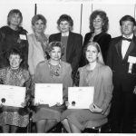 Ann Prentice, Bonnie Carroll, Dan Robbins, and others receiving chapter of the Year Award (Tennessee)