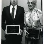 George Abbott, Barbara Flood, Watson Davis Award winners