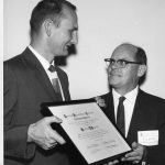 Bourne, Charles P. receiving Award of Merit.
