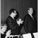 Senator Hubert Humphrey being honored at banquet