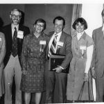 Margaret McBurney, Ted Brandhorst, Audrey Grosch, Melvin Day, Margaret Fischer, Gerard Platau (incoming ASIS Councilors)