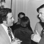 Roger Summit (on right) Talking to unidentified man