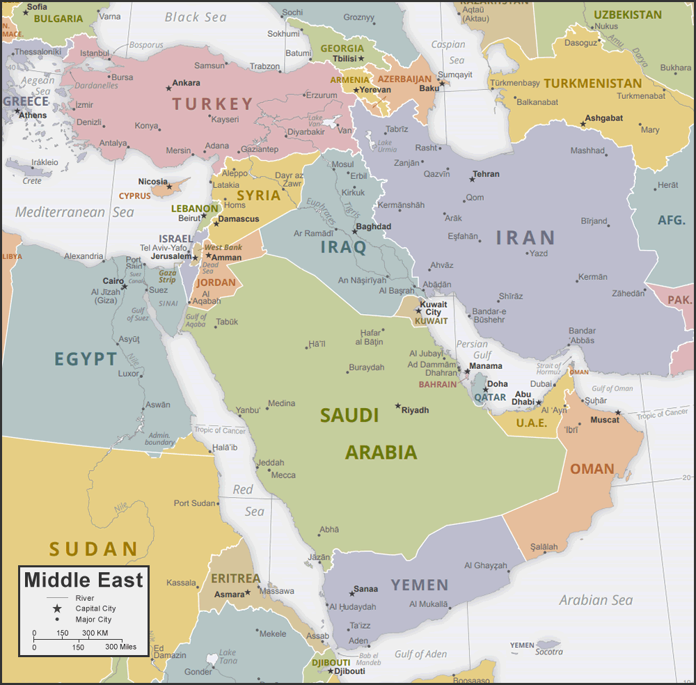 middle-east-map