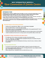 Why Springfield Needs a New Convention and Events Center