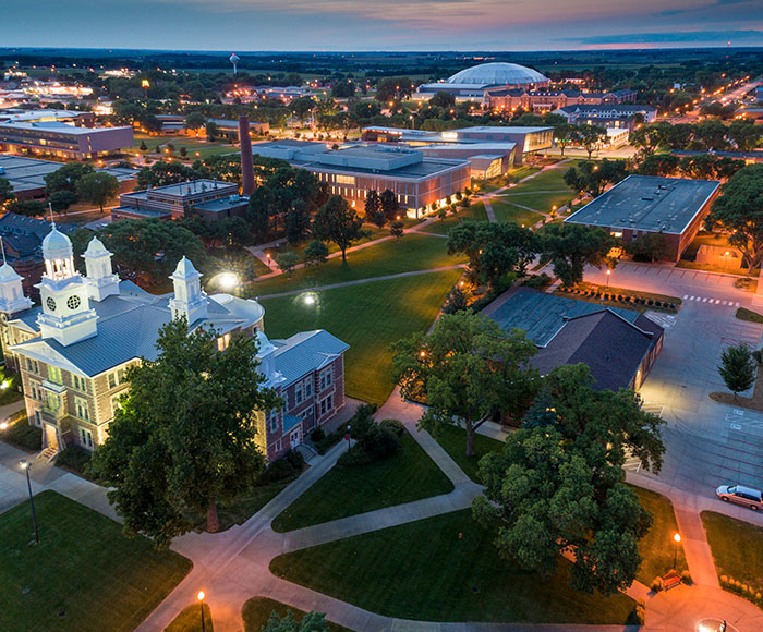 aerial of USD