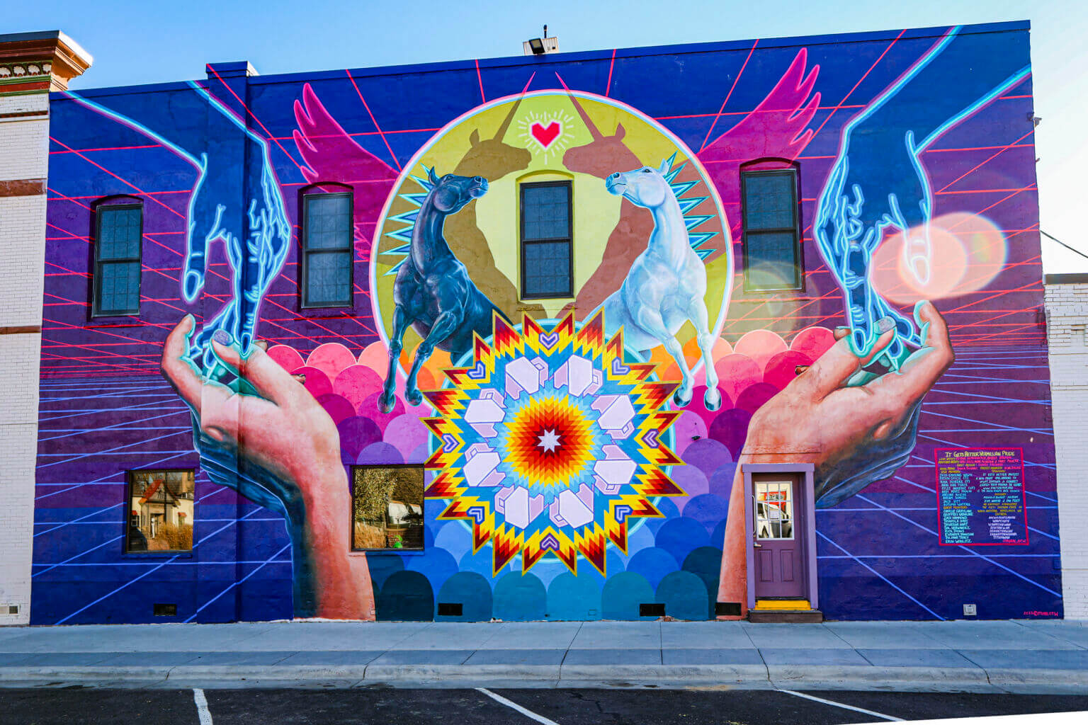 Mural at 24 W. Main Street