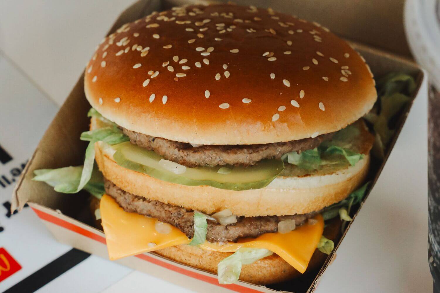 Big Mac burger