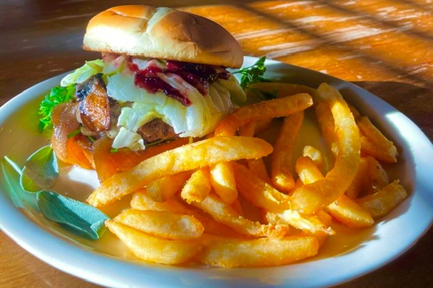 Brule burger