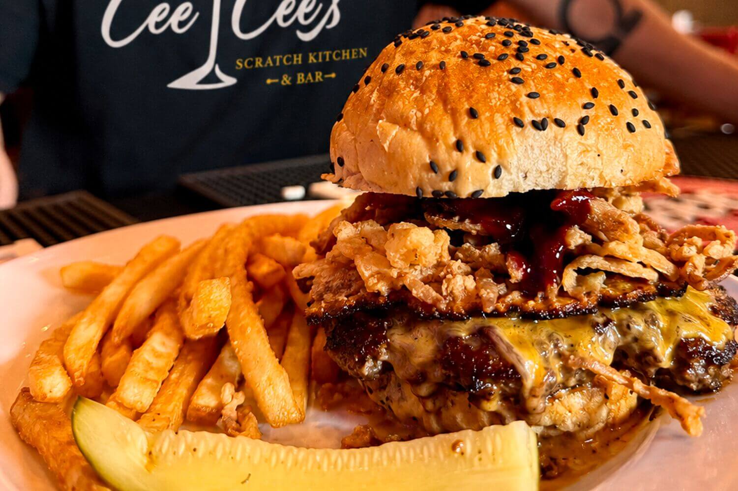 Cee Cee's burger