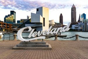 cleveland sign