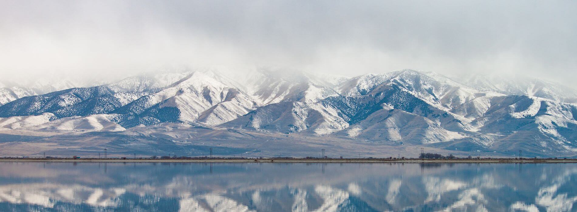 Great Salt Lake in Winter