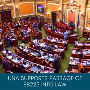 UNA Supports Passage of SB223 into Law
