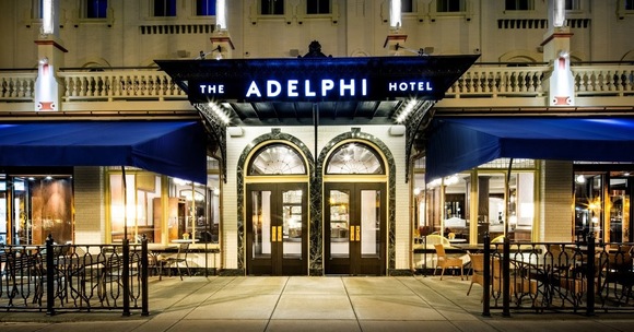 Adelphi entrance