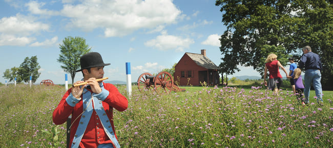 saratoga battlefield