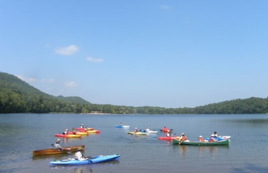 boats on lake