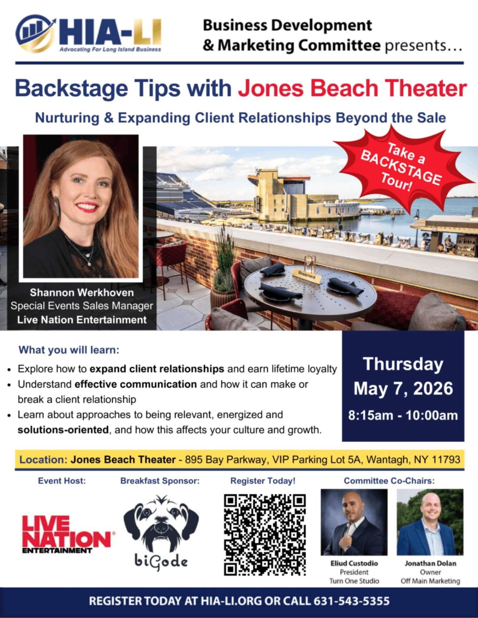 HIA-LI Business Development &amp; Marketing Committee - Flyer - 05-2026