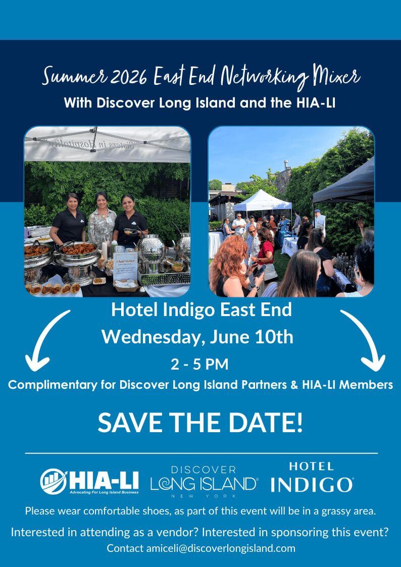 Discover LI East End Networking Flyer 2026