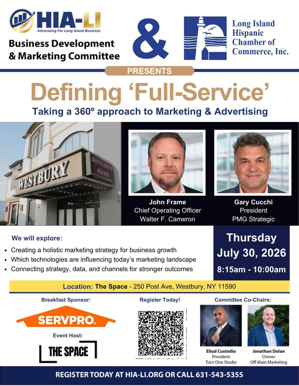 HIA-LI Business Development &amp; Marketing Committee - Flyer - 07-2026