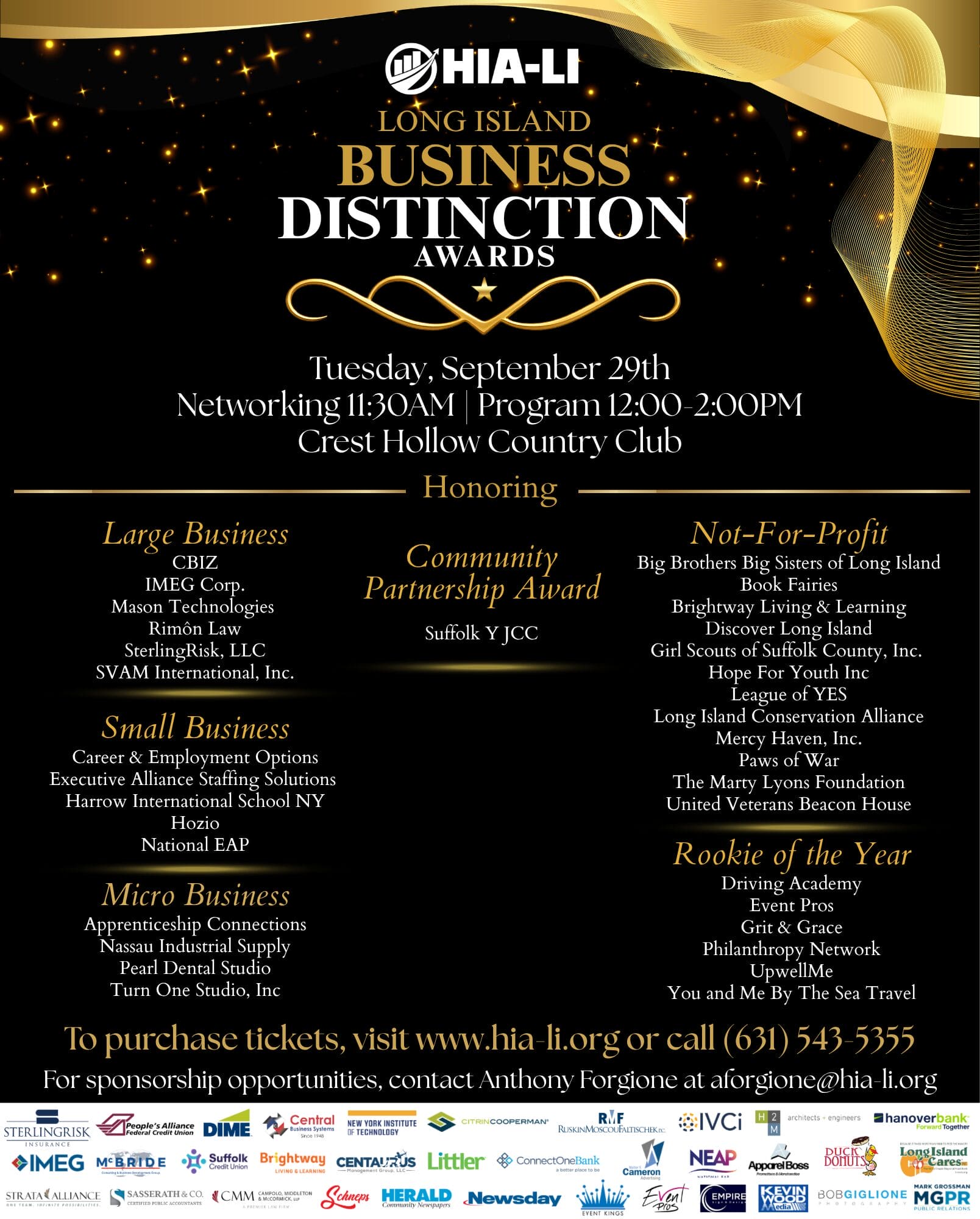 BUSINESS DISTINCTION AWARDS FLYER 2026