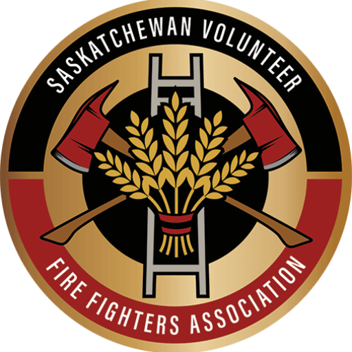 Saskatchewan volunteer fire fighters association logo