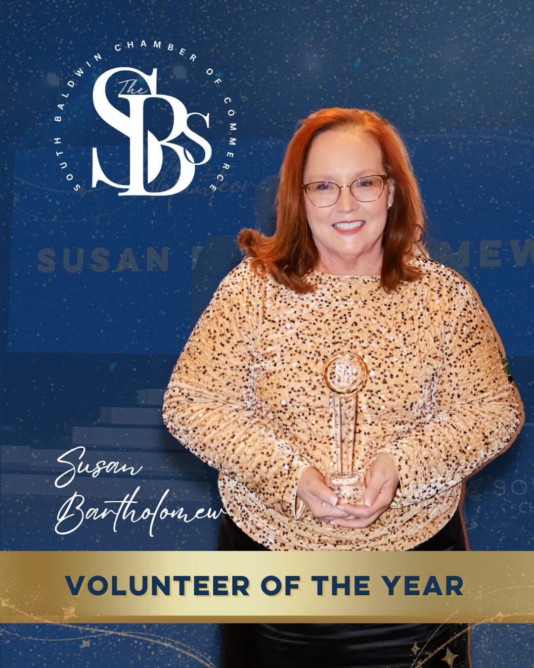 2025 Volunteer of the Year: Susan Bartholomew