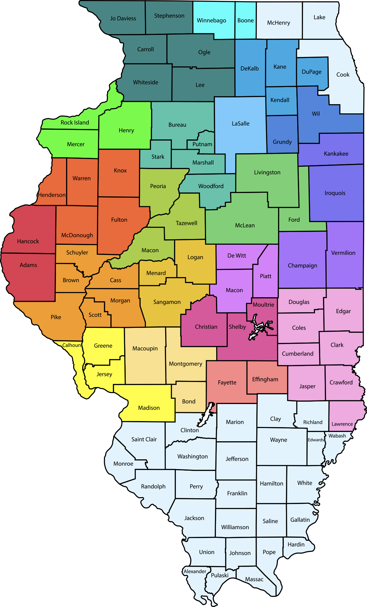ILBA District Map