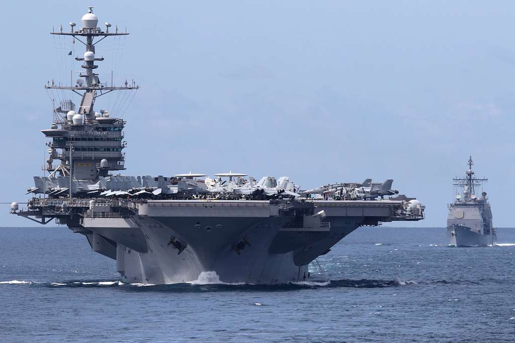 USS John C. Stennis (CVN 74), a Nimitz-class nuclear-powered aircraft carrier, named in honor of Senator John C. Stennis of Mississippi.