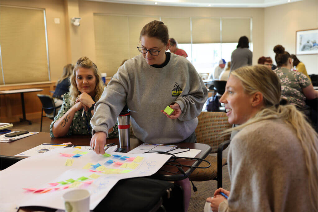 EDventures 2025 | Educators engage in an activity during the Educator's Lab