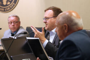 Legislators speak to business and community leaders during a panel discussion recapping the 2025 North Dakota Legislative Session, hosted by The Chamber.