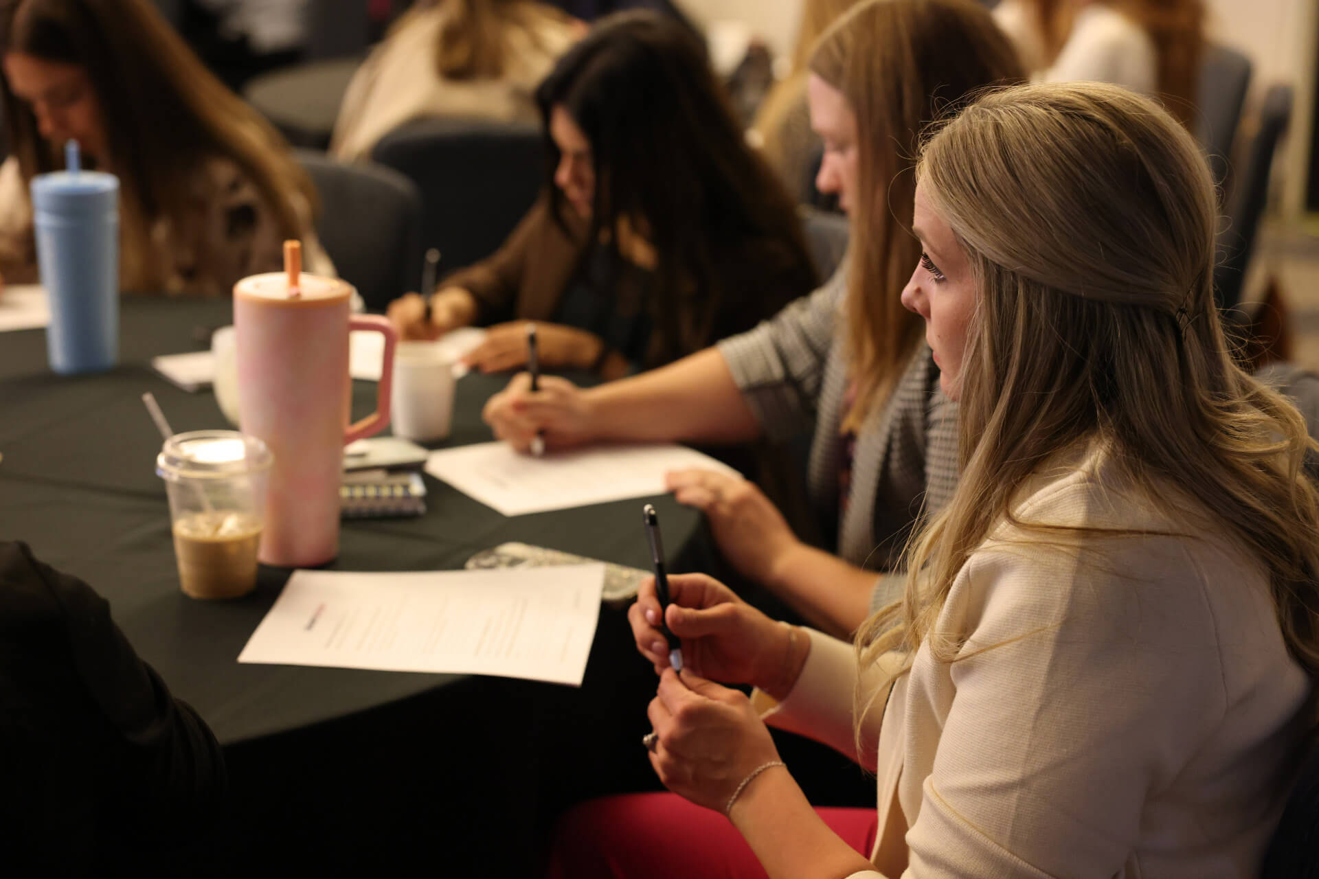 Young professionals focus on their career growth at the 2024 YP Summit.
