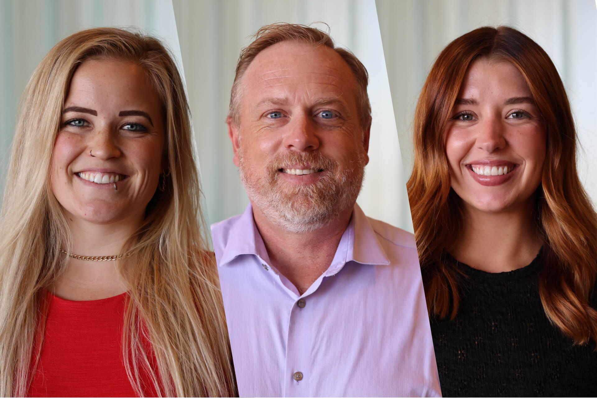 Leadership FMWF participants: Hailey Hoffner, Brian Larson and Jaden Ross