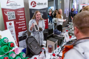Holiday Business After Hours BAH Booth, Advanced Business Methods ABM