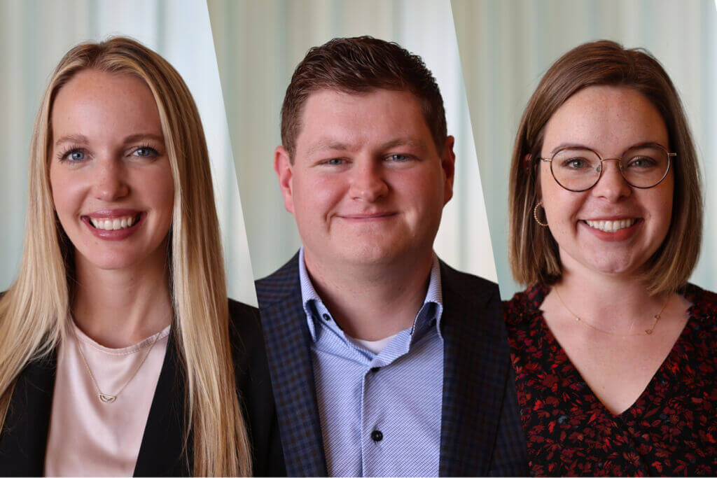 2026 Leadership FMWF Class participants: Alyssa Lokosky, Allison Pillar, John Morrison.