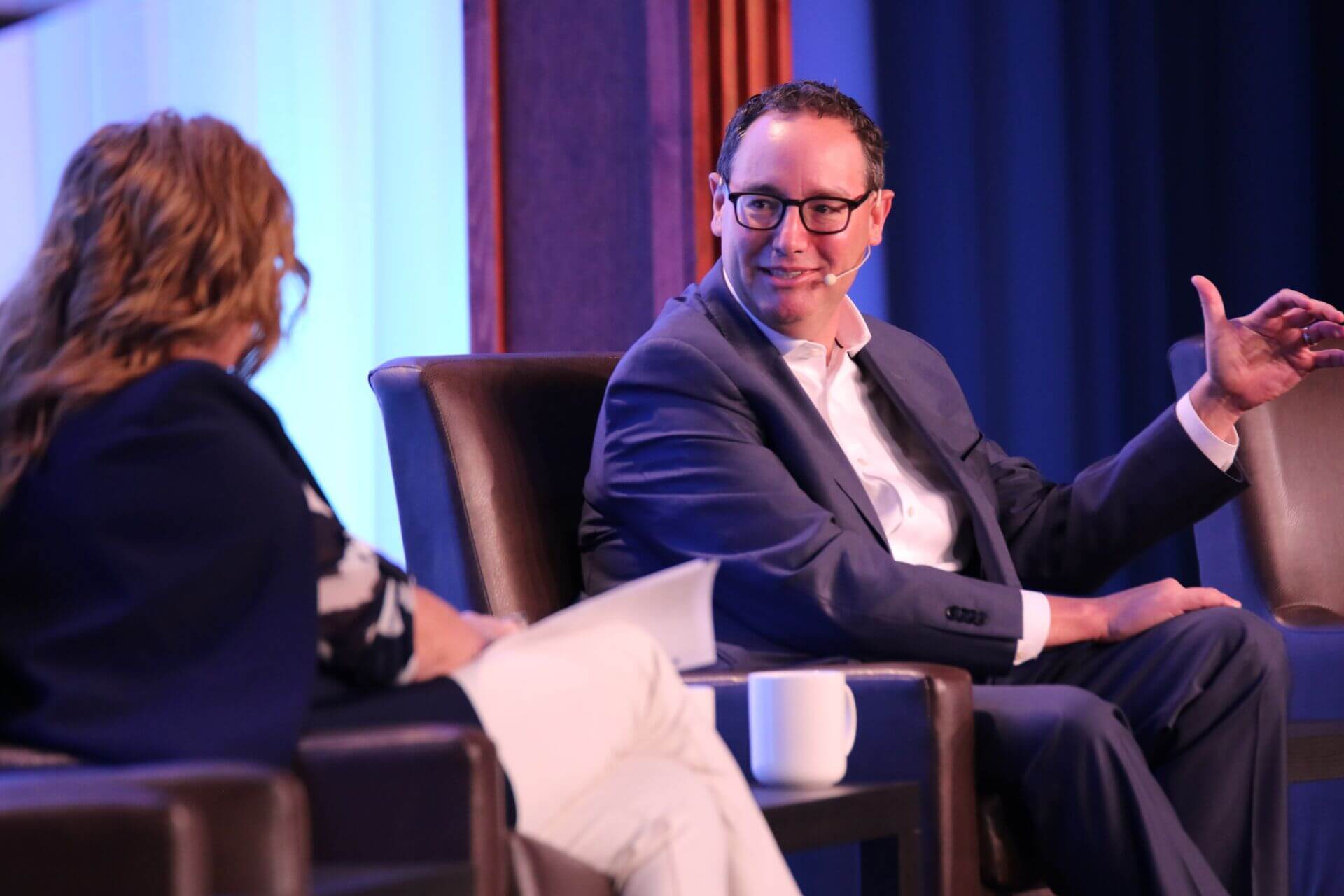 Jeff Davidman of Delta Air Lines speaks at The Chamber’s 2026 Annual Meeting on March 10, sharing how aviation trends influence regional economic growth