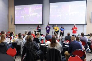 Leadership FMWF participants present their Community Change Initiatives during the April 2026 session.