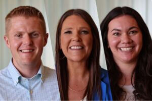 Leadership FMWF LFMWF participants Jared Meyer, Karmen Riley, Mikayla Young