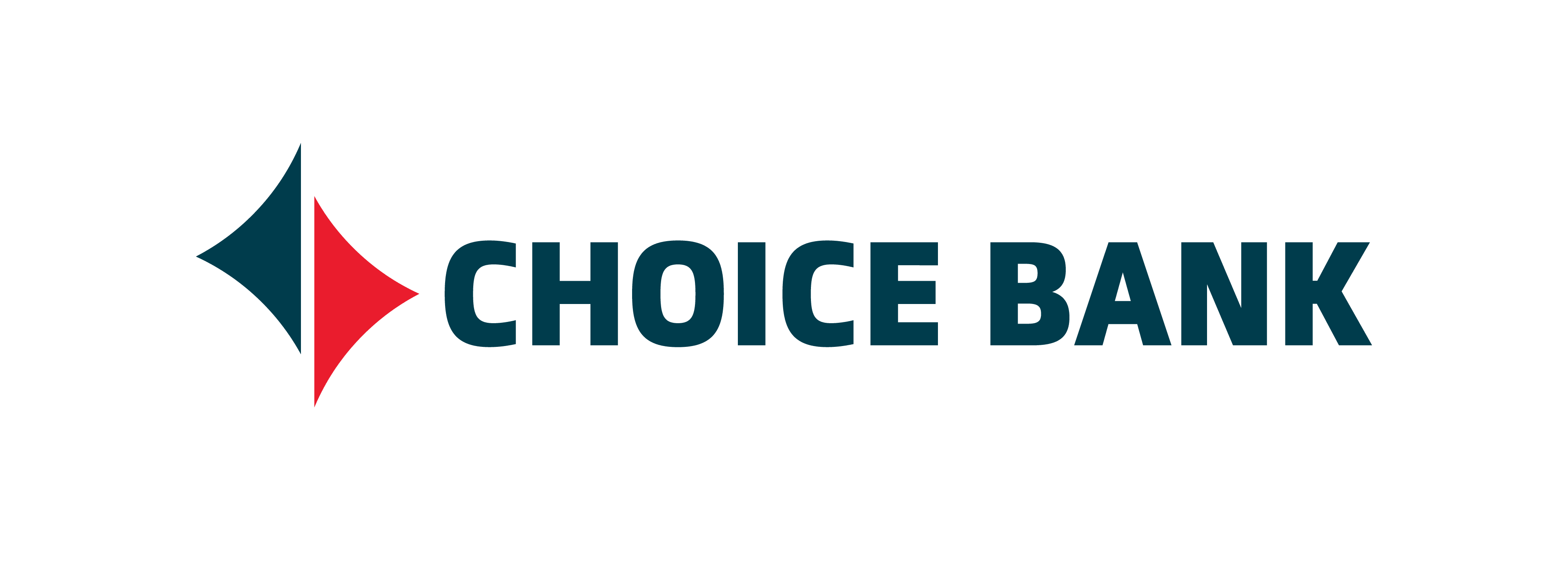Choice Bank logo horizontal
