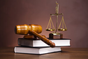 gavel and justice scale