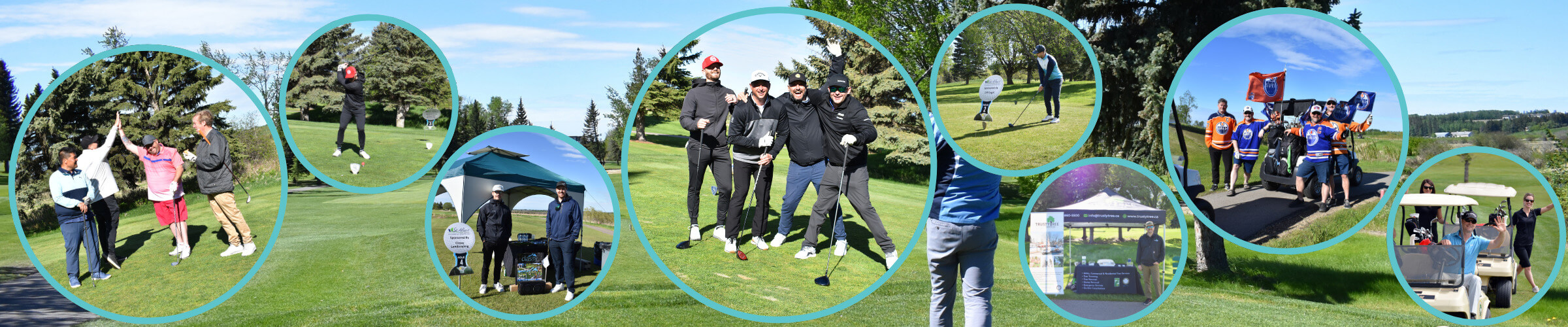 Web Banner - golfers