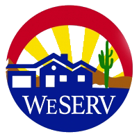 WeSERV circle logo