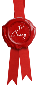 First Closing Ribbon graphic