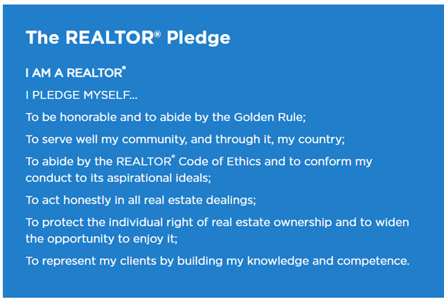 realtor pledge