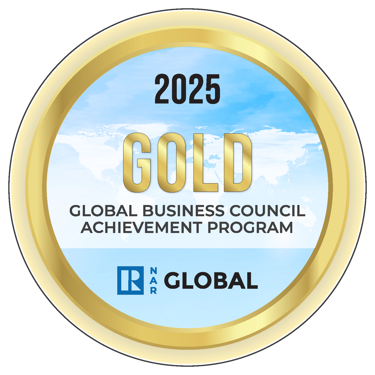 2025 NAR Global Award Gold
