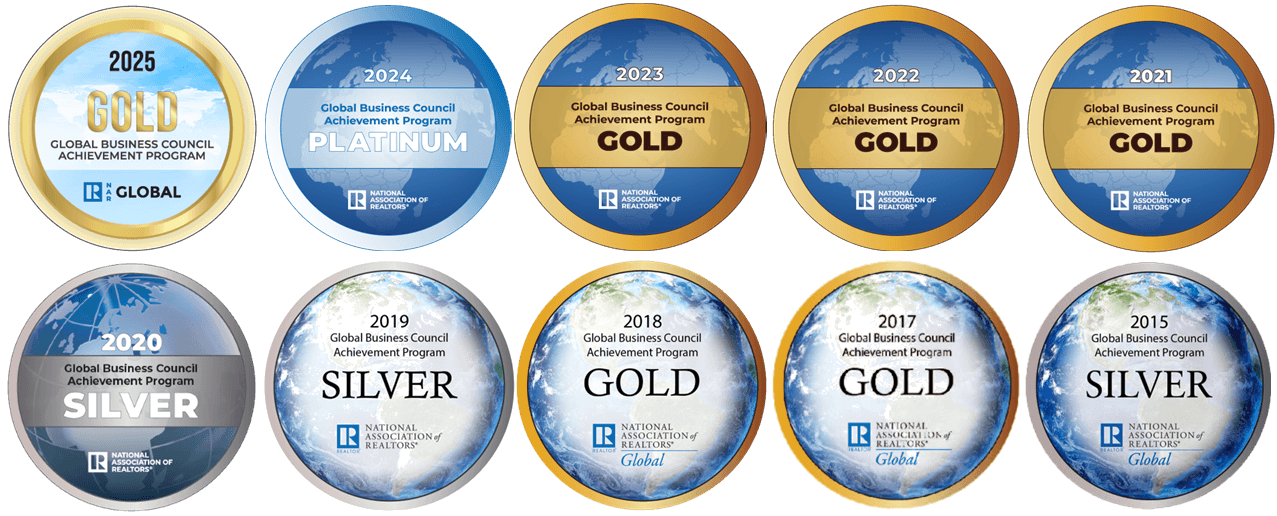 2015 - 2025 Global Award Icons