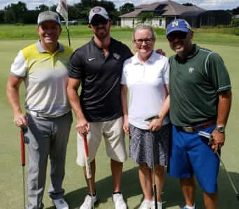 The First National Bank team at the 2019 Fall Trustee Luncheon & Golf Tournament
